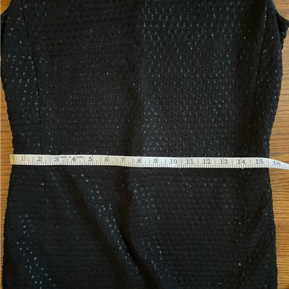 Calvin Klein Collection High-neck Elegant Black Sleeveless Dress - Picture 4 of 9